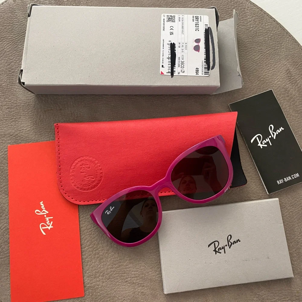 Ray-Ban Kids' 45mm Phantos Clip-On Frames Pink NWT